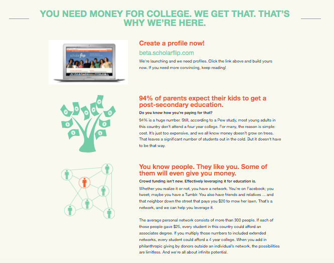 Good sales copy produced by a Strikingly user Good sales copy produced by a Strikingly user